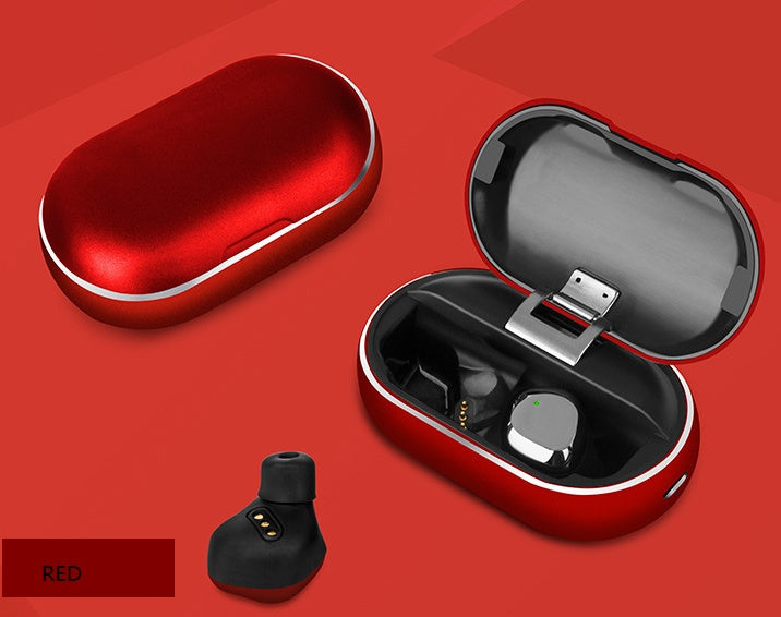 JMT-663498 Wireless TWS X26 Bluetooth Headset with 8 Hours of Playtime and USB Charging