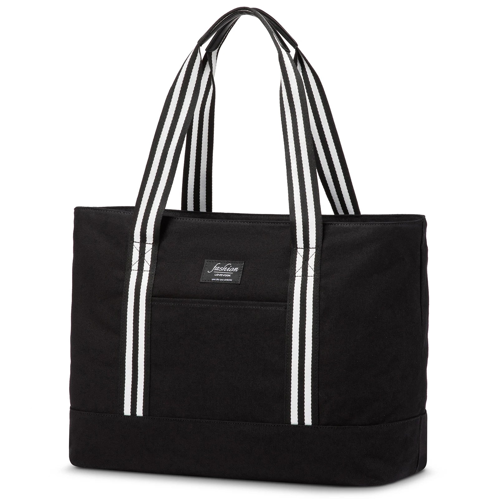 JMT-664330 Custom Fashion Canvas Laptop Bag for Women - Large Capacity Handbag for School and Business (15.6in, 17in)