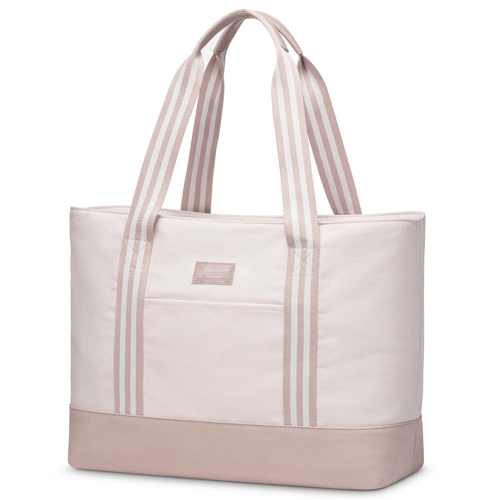 JMT-664330 Custom Fashion Canvas Laptop Bag for Women - Large Capacity Handbag for School and Business (15.6in, 17in)