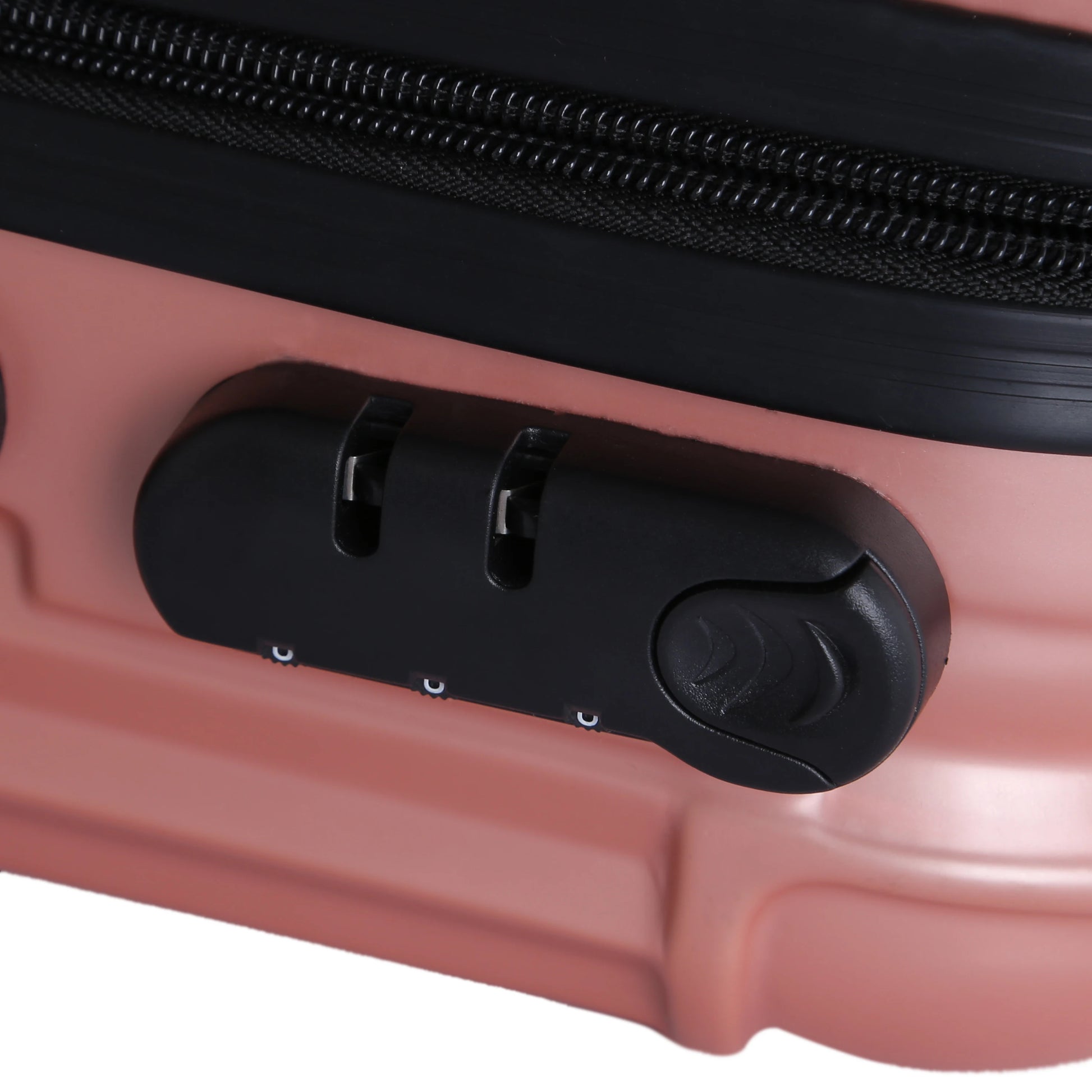 JMT-664394 Durable ABS+PC Carry-On Trolley Case for Hassle-Free Travel - Model XHP076