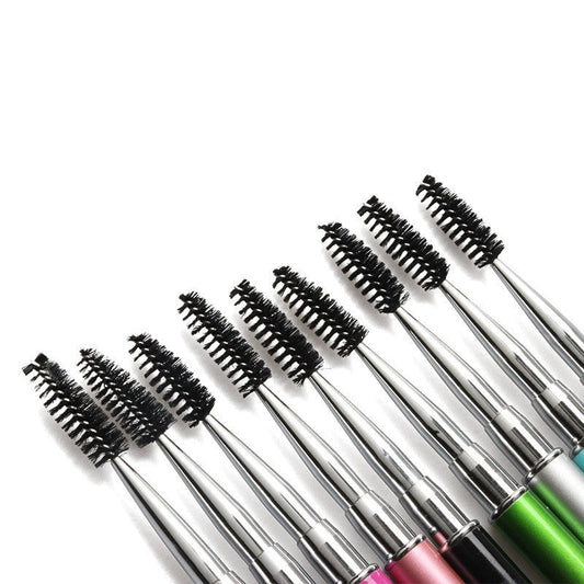 JMT-664778 Eyelash Brush Comb with Long Handle in Various Colors