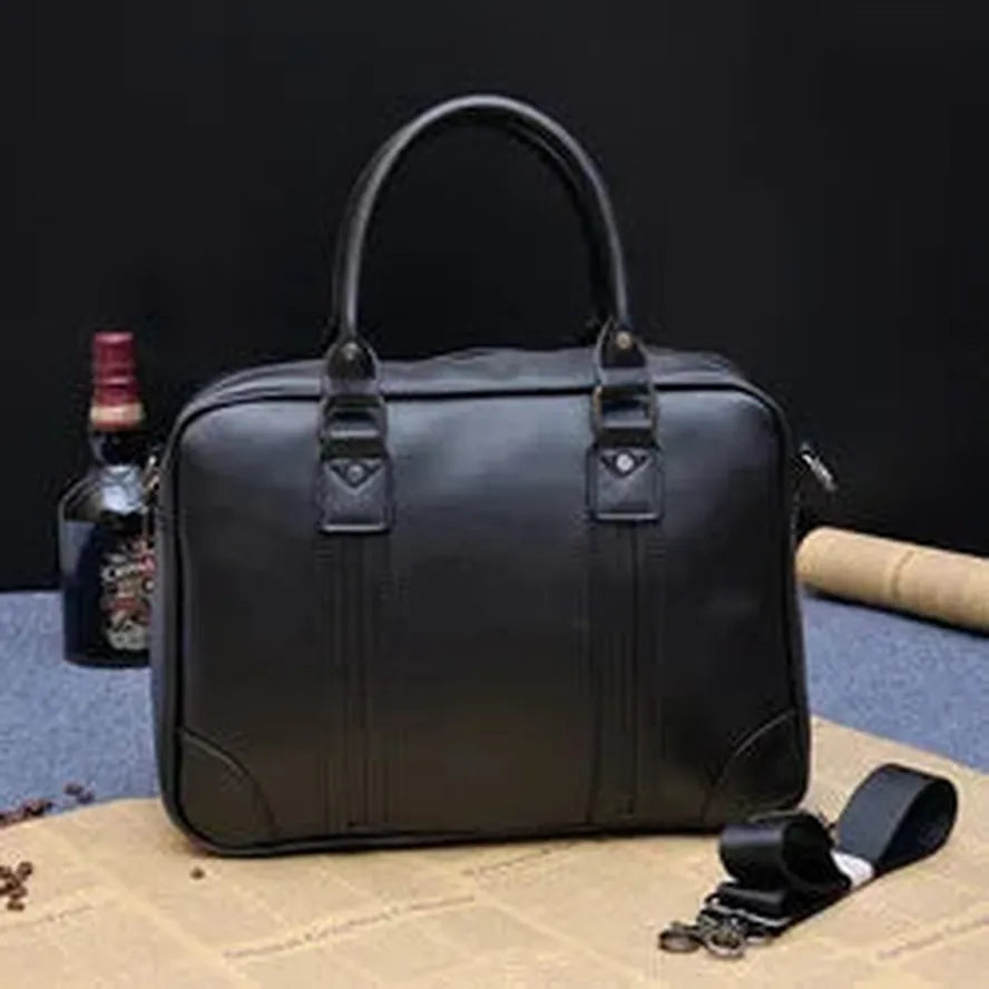 JMT-664906 Retro One Shoulder Messenger Bag - Heavy Duty Waxed Cotton Canvas with Leather Accents