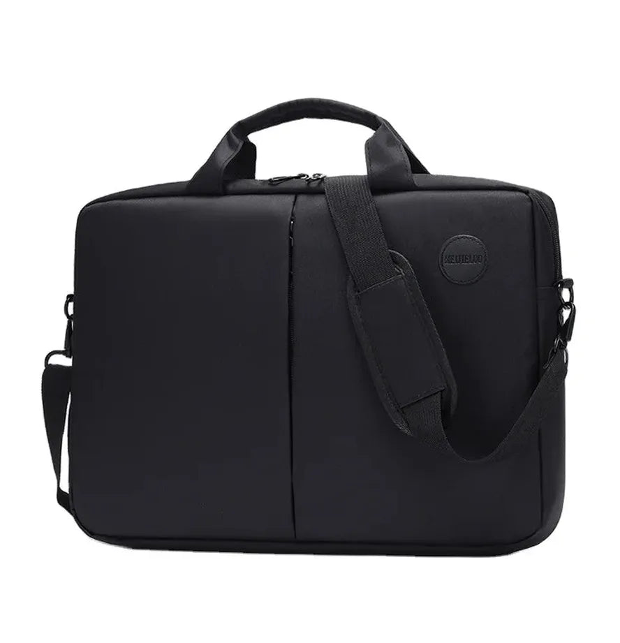 JMT-665162 Lightweight Oxford Large Capacity Computer Bag for Laptops - Portable Black Tote Laptop Case