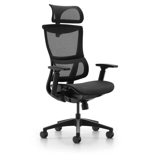 JMT-665418 Ergonomic High Back Mesh Office Chair with Adjustable Headrest and Lumbar Support