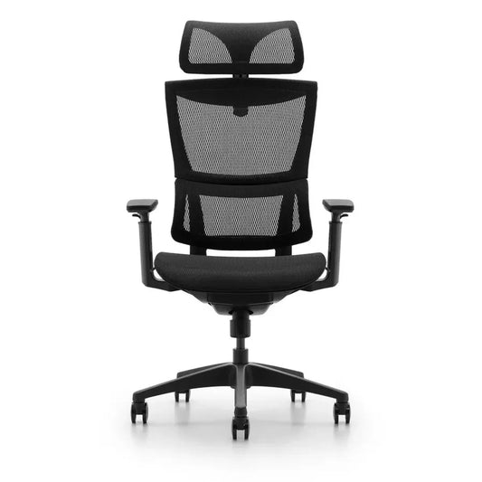 JMT-665418 Ergonomic High Back Mesh Office Chair with Adjustable Headrest and Lumbar Support