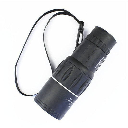 JMT-665674 16x52 High-Power Monocular with Enhanced Green Film for Day and Night Use, Waterproof and Anti-Fog