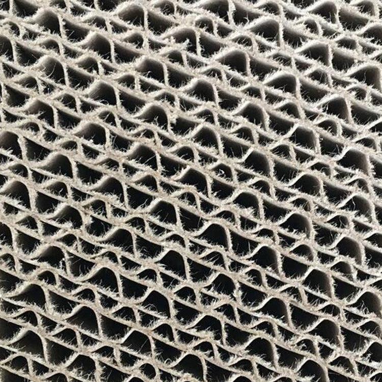 JMT-665674 Wave Corrugated Paper Cat Scratcher - Earthy Brown Cat Toy, 45*12.5*5cm