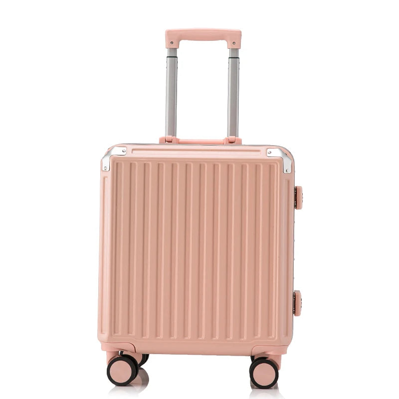 JMT-666698 18-Inch Travel Suitcase with Laptop Compartment and Wheels, Ideal for Business and Leisure Trips