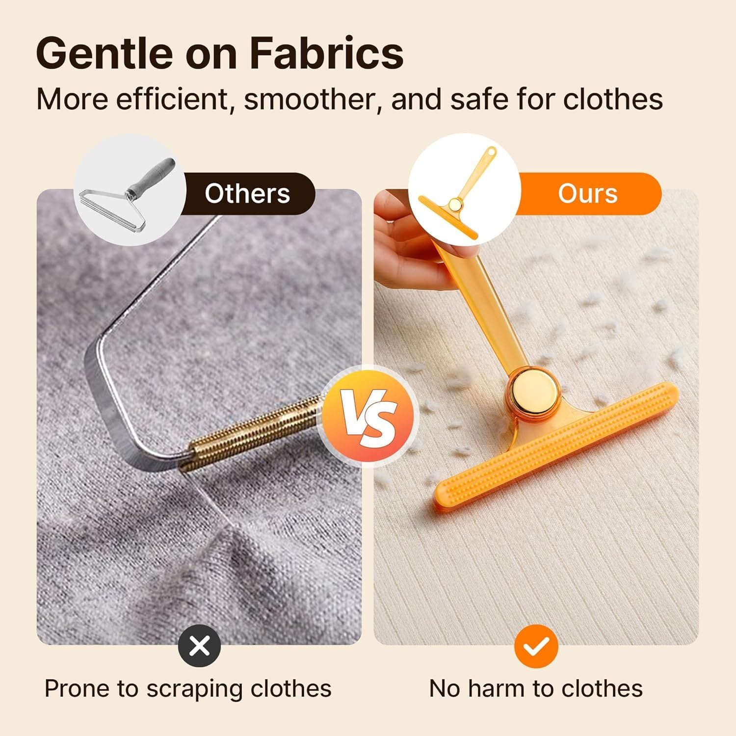 JMT-666890 Clothes Pilling Scraper for Hair Removal on Woolen Coats and Sweaters