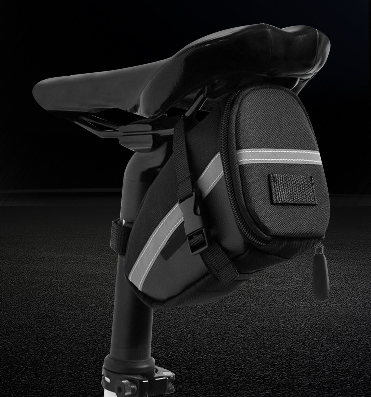 JMT-667018 Compact Bicycle Tail Bag for Efficient Storage and Easy Access