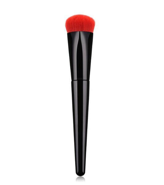 JMT-667082 Heart-Shaped Synthetic Hair Makeup Brush Set - 3 Pieces