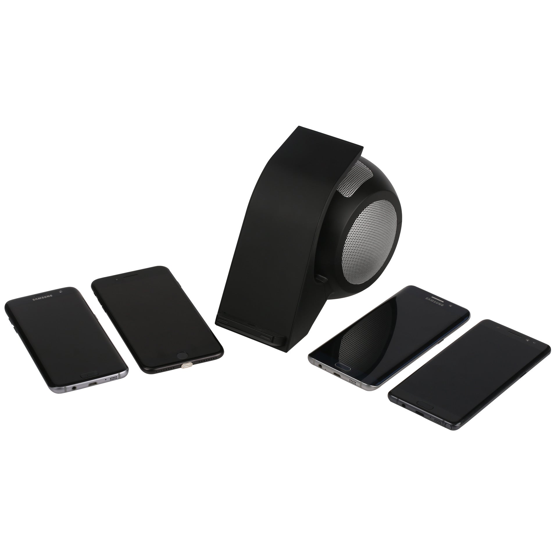 JMT-667146 High-Power Wireless Charging Bluetooth Speaker with NFC Connection and Stereo Sound