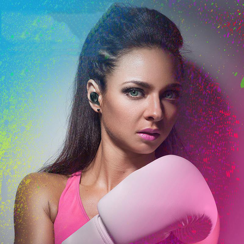 JMT-667146 Wireless Bluetooth Sports Headphones with Stereo Sound, Waterproof, Call Function, and Multi-Point Connection