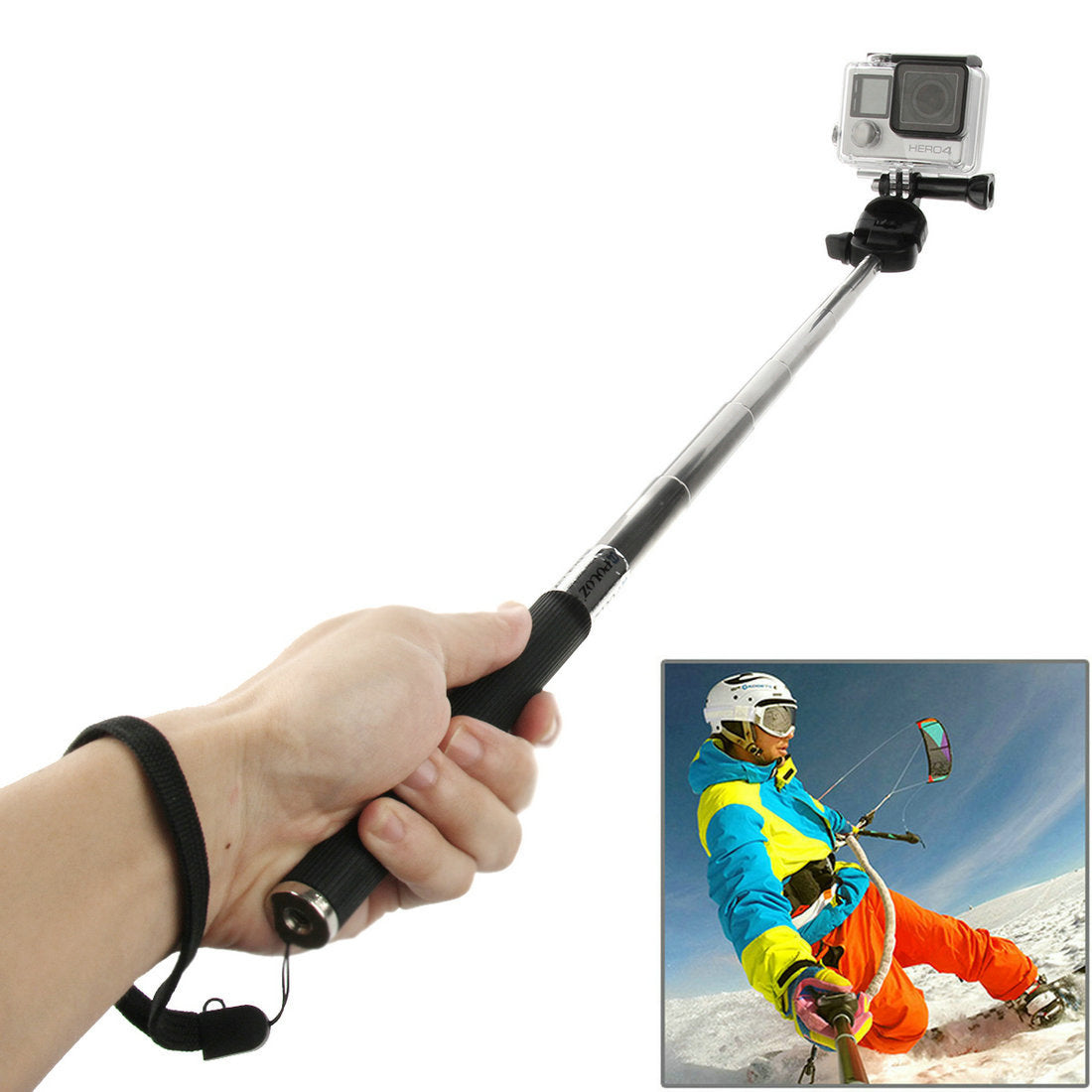 JMT-667338 20-in-1 Sports Camera Accessory Kit for GoPro HERO Models and Other Compatible Cameras