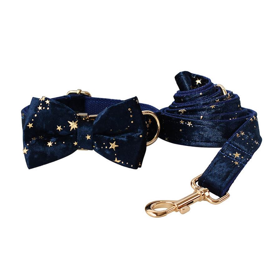 JMT-667466 Cotton Dog Ring and Rope Set with Bow Tie - Available in Multiple Sizes