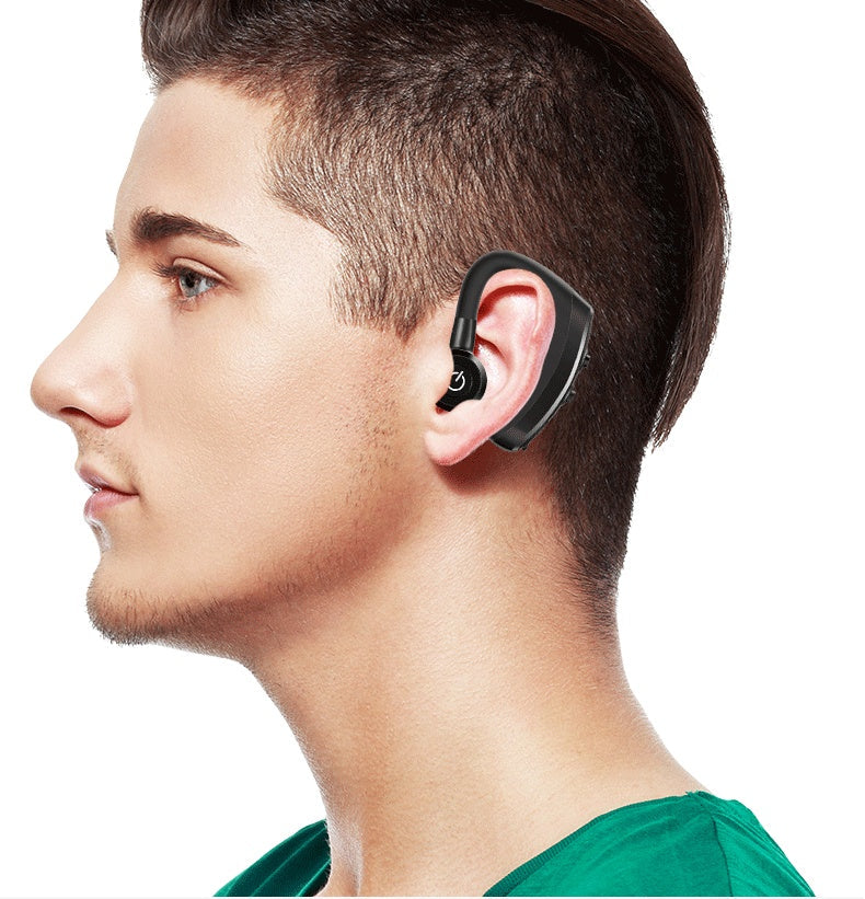 JMT-667978 Bluetooth Headset Business K5 - Mono Channel, Noise-Canceling, Multi-Point Connection, 10-Hour Talk Time, Soft Rubber Material, Black