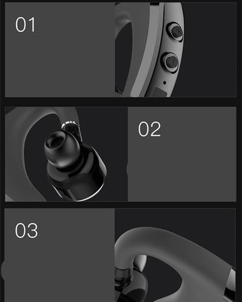 JMT-667978 Bluetooth Headset Business K5 - Mono Channel, Noise-Canceling, Multi-Point Connection, 10-Hour Talk Time, Soft Rubber Material, Black