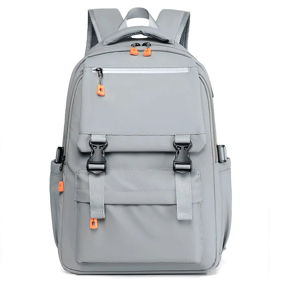 JMT-667978 Waterproof Oxford 17-Inch Laptop Backpack for College Students with Large Capacity and Zipper Closure