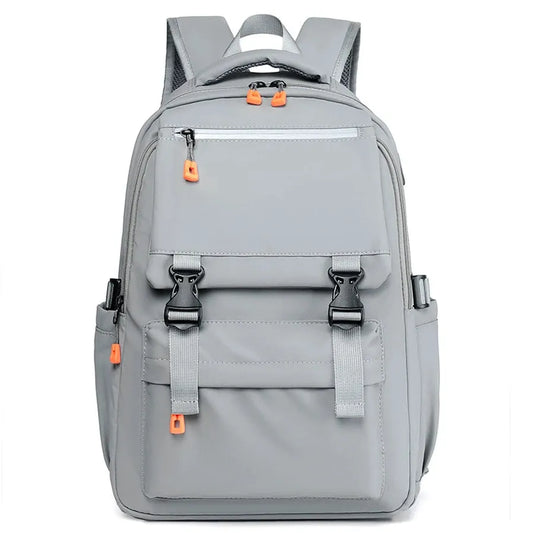 JMT-667978 Waterproof Oxford 17-Inch Laptop Backpack for College Students with Large Capacity and Zipper Closure