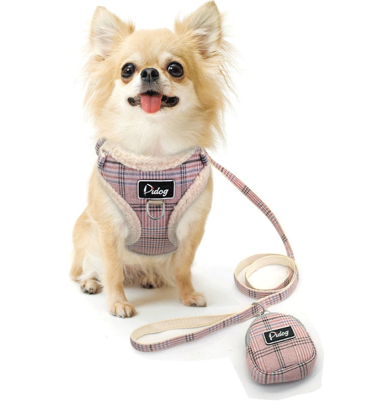 JMT-668298 Adjustable Dog Leash for Small and Medium Breeds – Available in Blue, Gray, Pink