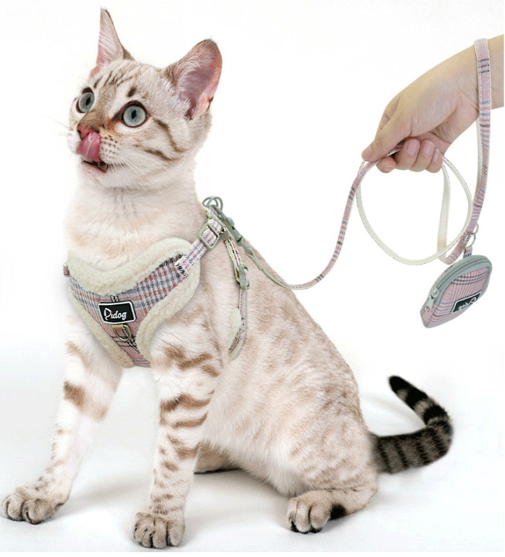 JMT-668298 Adjustable Dog Leash for Small and Medium Breeds – Available in Blue, Gray, Pink