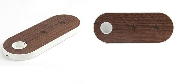 JMT-668298 Natural Bamboo Wireless Charger with Ultra-Thin Design and Durable Structure