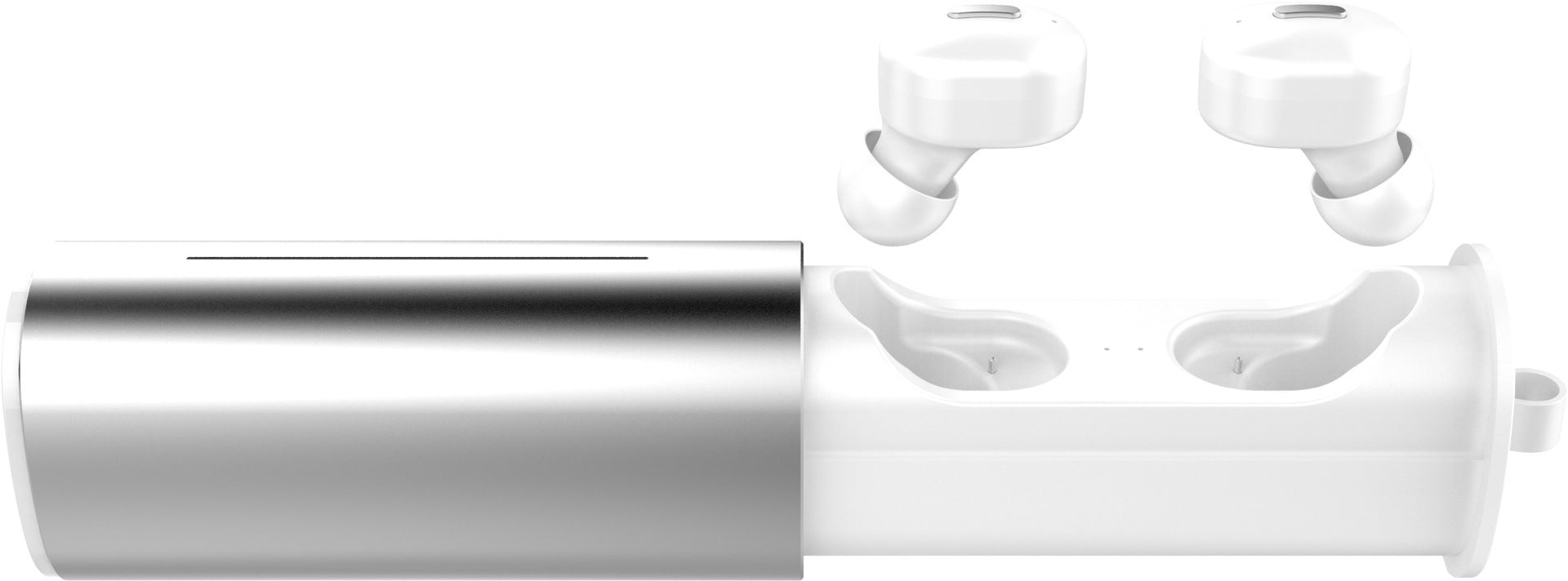 JMT-668618 Wireless Bluetooth Earphones with Charging Case, Dual Mode Connectivity, 10m Range, Hands-Free Control