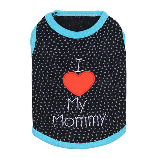 JMT-668746 Summer Sleeveless Dog Vest - Casual Polyester Design for Pet Parents