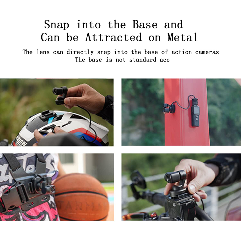 JMT-668874 4K HD Pocket Gimbal Vlog Camera with Magnetic Suction Function