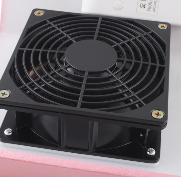 JMT-669258 Nail Dryer and Dust Collector Vacuum Cleaner with PVC Leather Cover