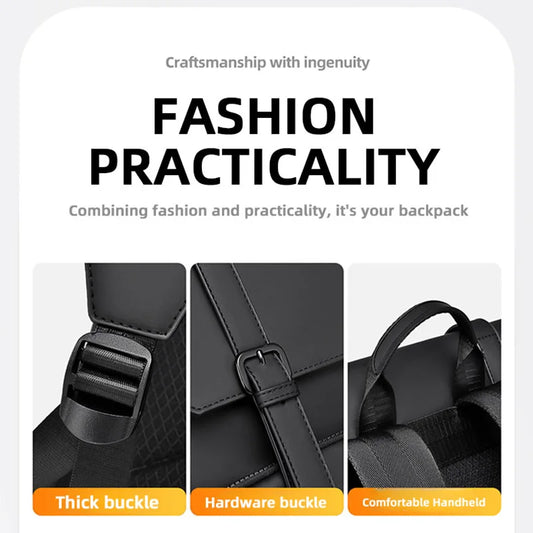 JMT-670282 Versatile 17-Inch Backpack for College and Business Use, Stylish and Functional Design