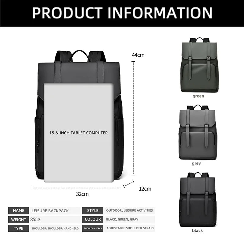 JMT-670282 Versatile 17-Inch Backpack for College and Business Use, Stylish and Functional Design