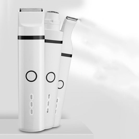 JMT-670346 Pet Grooming Shaving Device with Stainless Steel Blades, Automatic Grinding Head, and Dual Power Options