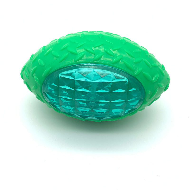 JMT-670410 Durable Rubber Dog Toy Ball for Sounding Play and Training