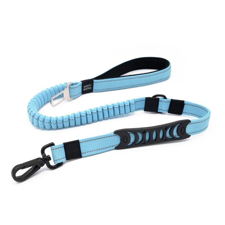 JMT-670602 Retractable Reflective Traction Belt with Multifunctional Elastic Traction Rope