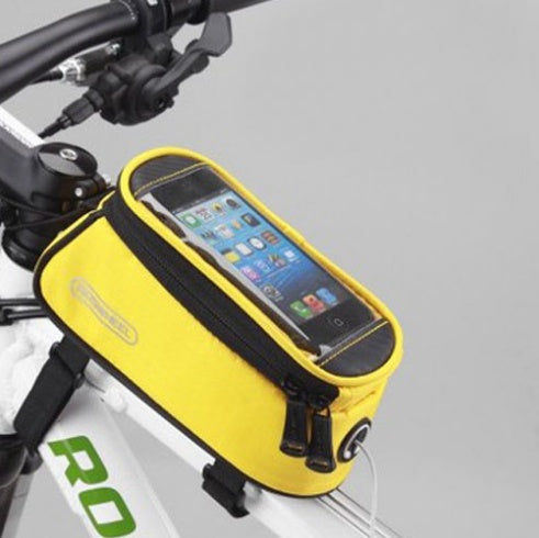 JMT-670794 Bicycle Frame Bag for IPhone - PVC Mobile Phone Holder, Multiple Sizes Available