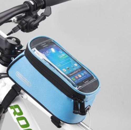 JMT-670794 Bicycle Frame Bag for IPhone - PVC Mobile Phone Holder, Multiple Sizes Available