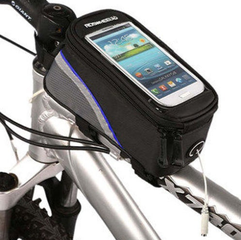 JMT-670794 Bicycle Frame Bag for IPhone - PVC Mobile Phone Holder, Multiple Sizes Available