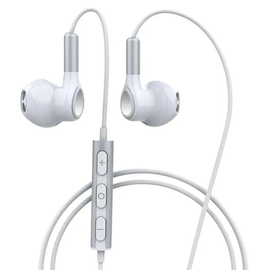 JMT-670922 USB-C Wired Magnetic Earbuds with Microphone for iPhone 15, OnePlus, and Sony Devices