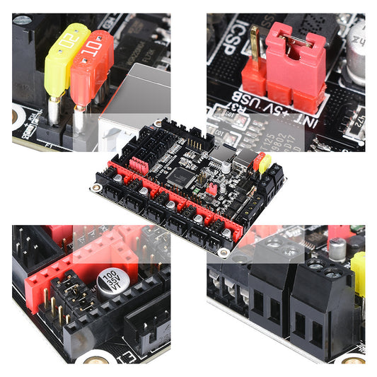 JMT-671370 SKR V1.4 & V1.4 Turbo Compatible 3D Printer Motherboard, STM32F Microprocessor, 5V Power Input