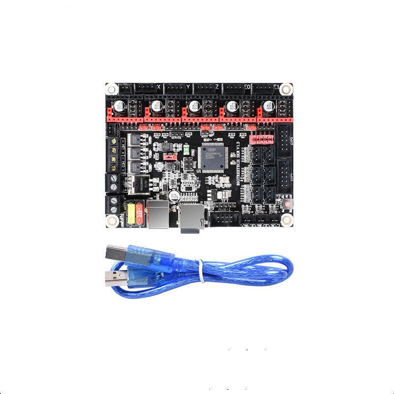 JMT-671370 SKR V1.4 & V1.4 Turbo Compatible 3D Printer Motherboard, STM32F Microprocessor, 5V Power Input