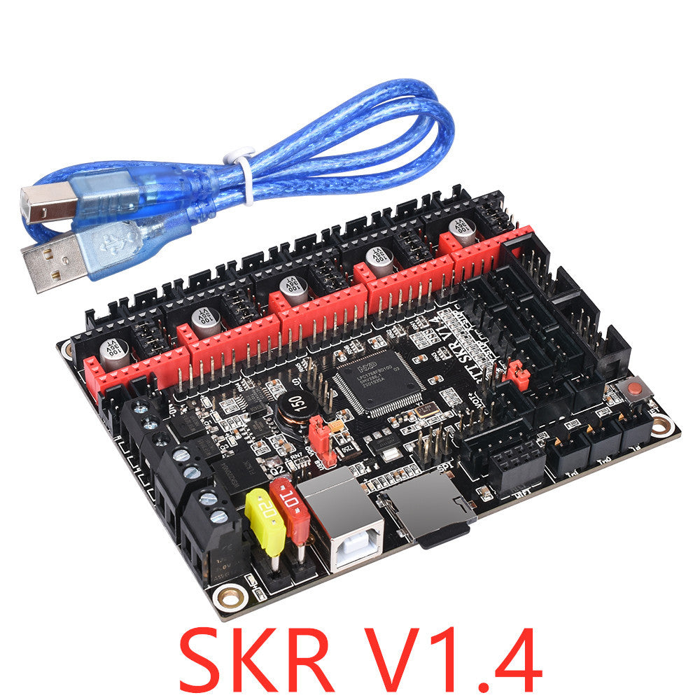 JMT-671370 SKR V1.4 & V1.4 Turbo Compatible 3D Printer Motherboard, STM32F Microprocessor, 5V Power Input