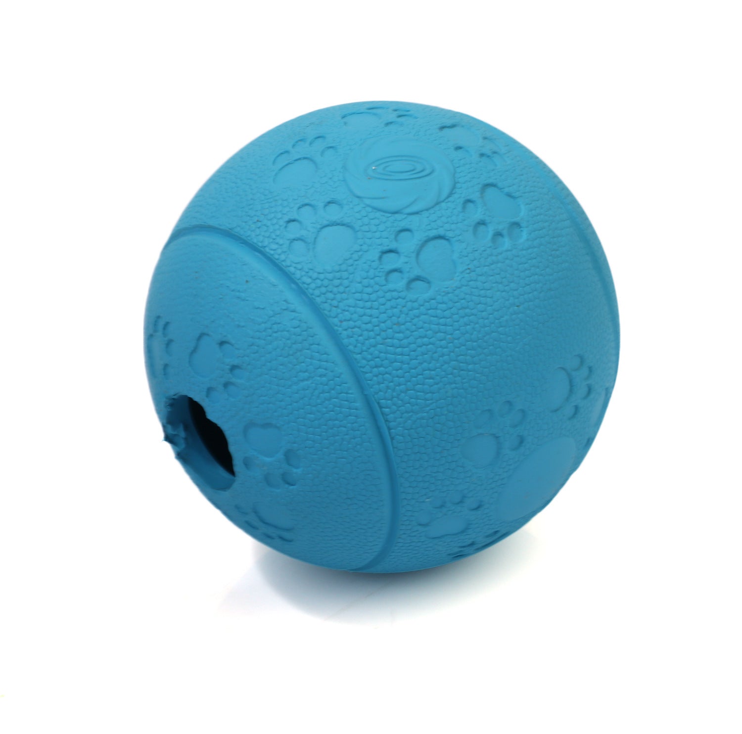 JMT-671562 Interactive Dog Food Leaking Ball - TPR Nibble Toy, Available in Small (8CM) and Large (11CM) Sizes