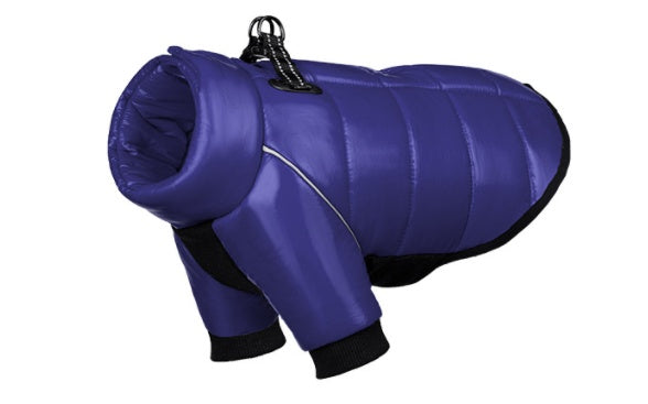 JMT-671882 Waterproof Winter Dog Down Jacket - Anti-Light Warm Clothing for Small Dogs in Various Sizes