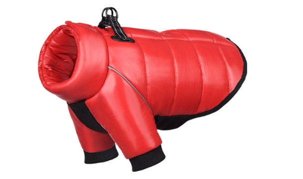JMT-671882 Waterproof Winter Dog Down Jacket - Anti-Light Warm Clothing for Small Dogs in Various Sizes