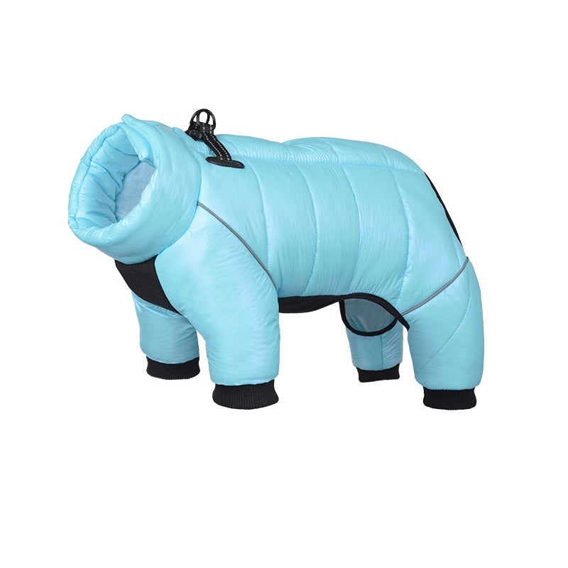 JMT-671882 Waterproof Winter Dog Down Jacket - Anti-Light Warm Clothing for Small Dogs in Various Sizes