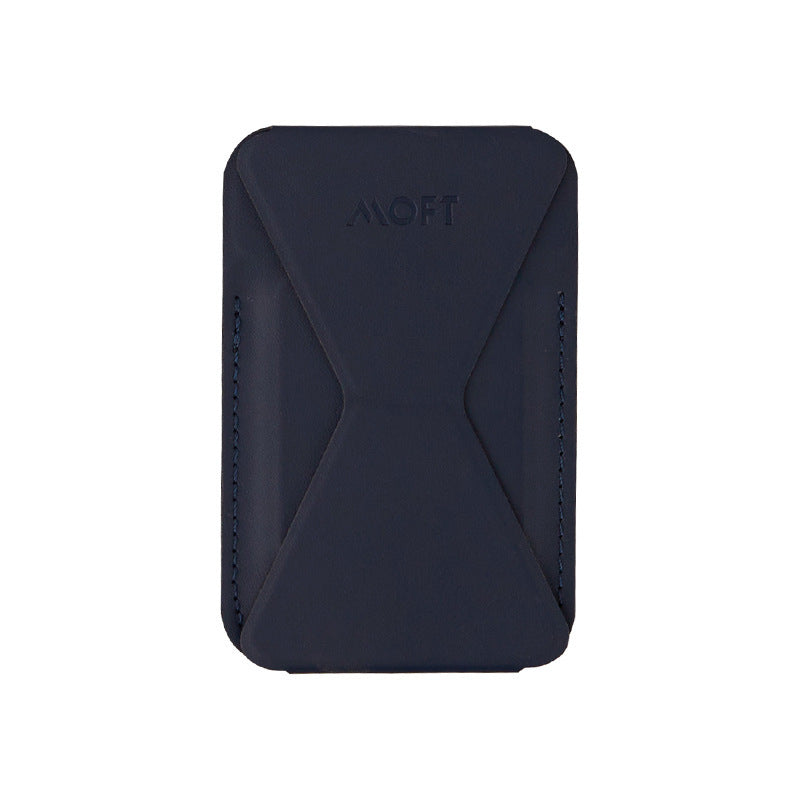 JMT-672266 Magnetic Mobile Phone Holder for iPhone 12 - Adjustable Lazy Bracket in Midnight Black, Business Gray, Oxford Blue, and Ocher Brown