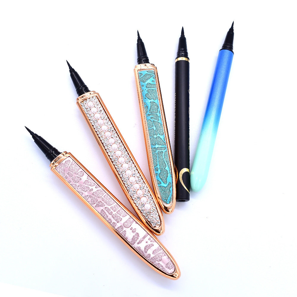 JMT-672842 Self-Adhesive Liquid Eyeliner with Pearl and Glitter Styles - Versatile for Eyelash Application and Eyelining