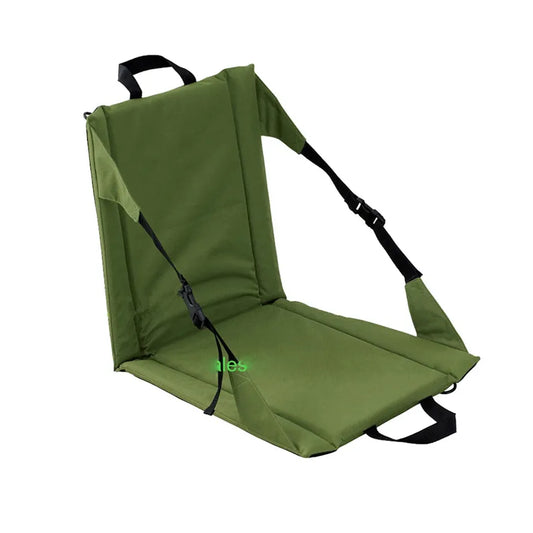 JMT-673290 Foldable Beach Mat with Carry Strap - Lightweight Outdoor Lounge Chair and Camping Seat, Custom Logo Option