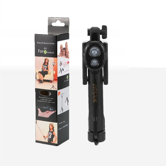 JMT-673418 Bluetooth Selfie Stick Tripod for Mobile Phones - Compatible with iPhone & Android, Adjustable Length 19cm to 75cm